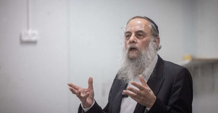 הרב דוד לייבל. צילום: חיים גולדברג, פלאש 90 "צה"ל ביקש גדוד, הרב לייבל החליט להקים חטיבה"