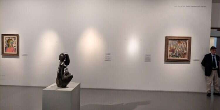 קיר ללא פיקאסו, 2024.  שתיקת הקירות: ביקור במוזיאון ישראל שמיטב יצירותיו "ירדו למקלט"