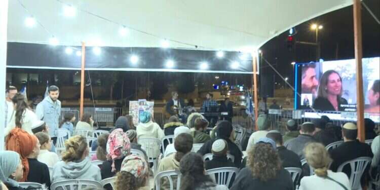 מאהל הגבורה. צילום מסך מיוטיוב