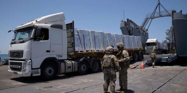 דו"ח: ביידן התעלם מהאזהרות שפרויקט המזח הצף עלול להיכשל