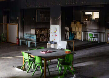 "אני עוד לא יודע איך הילדים יגיבו לכך שהלימודים קרובים כל כך למלחמה". גן ילדים בניר־עוז. צילום: לירון מולדובן