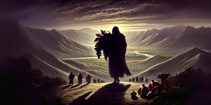 חטא המרגלים. איור: ChatGPT חטא המרגלים. איור: ChatGPT