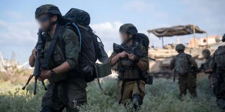 לוחמי צה"ל ברצועת עזה, אוגוסט 2024. צילום: דובר צה"ל