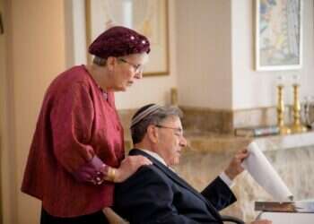 הרבנית ויקי והרב שלמה ריסקין. צילום: מעין שושני מרקוביץ