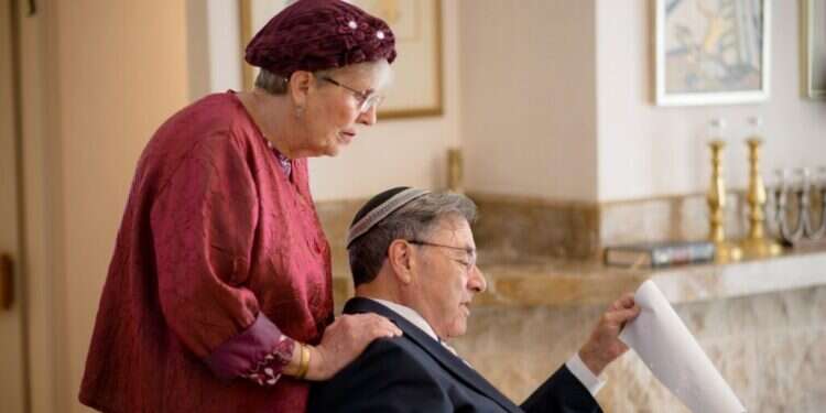 הרבנית ויקי והרב שלמה ריסקין. צילום: מעין שושני מרקוביץ