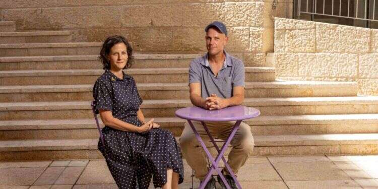 ד"ר מיכה גודמן ואפרת שפירא־רוזנברג. צילום: נעמה שטרן