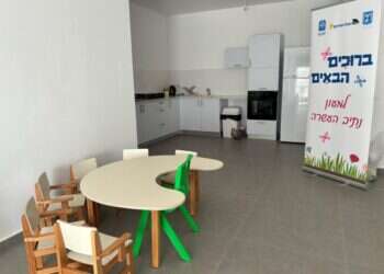 מעון באשקלון לילדים של מפוני נתיב־העשרה. צילום: ארגון לודאים