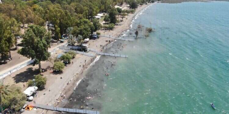 בין הזמנים: חוף נפרד נוסף נפתח בכנרת