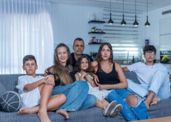 משפחת אוזן, ניל"י. צילום: יוסי אלוני