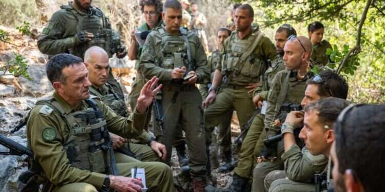 הרמטכ"ל לקראת תמרון קרקעי בלבנון: "אתם באים הרבה יותר חזקים מהם"