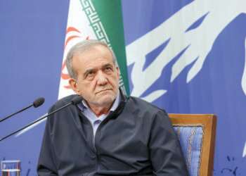 נשיא איראן פזשכיאן. צילום: EPA