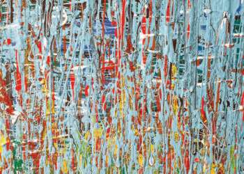 חזי סנדר, "עיני יורדה מים", 2024