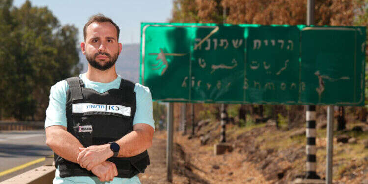 אוריה אלקיים בקריית שמונה. צילום: אייל מרגולין - ג'יני