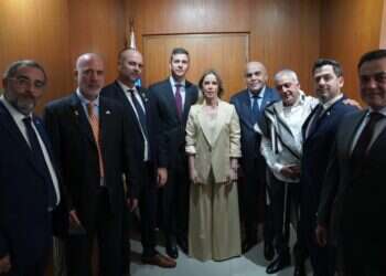 חנוכת השגרירות בפרגוואי. צילום: איתי גלינר נשיא פרגוואי: "בדצמבר אפתח את שגרירות פרגוואי בירושלים״