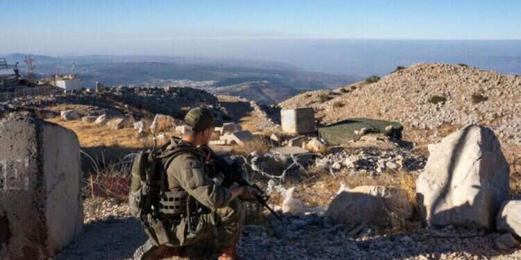 עמדת צה"ל בגבול לבנון, ערב ראש השנה תשפ"ב (ספטמבר 24')