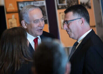 סער ונתניהו ב־ 2019. צילום: יונתן זינדל, פלאש 90