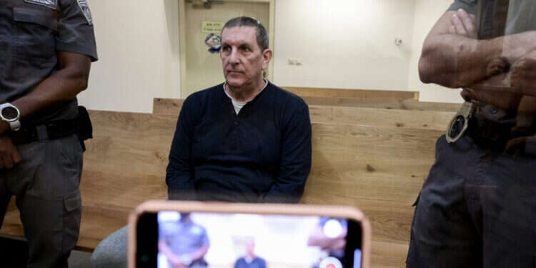 מייק בן־ארי בבית המשפט המחוזי בתל־אביב, בשבוע שעבר. צילום: אבשלום ששוני, פלאש 90