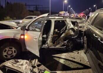 שני הרוגים בתאונת דרכים קטלנית בכביש 1 סמוך למחלף ענבה