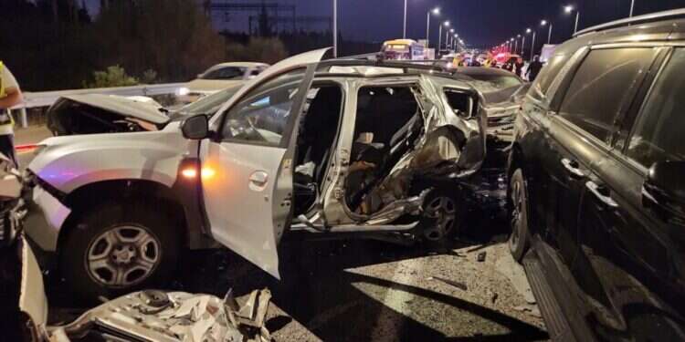 שני הרוגים בתאונת דרכים קטלנית בכביש 1 סמוך למחלף ענבה