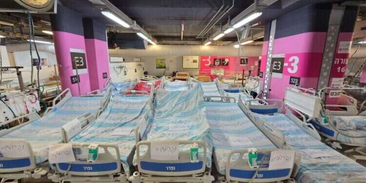 בהתאם להיערכות: 'רידוד מטופלים' בבתי החולים בצפון ומעבר למרחבים מוגנים