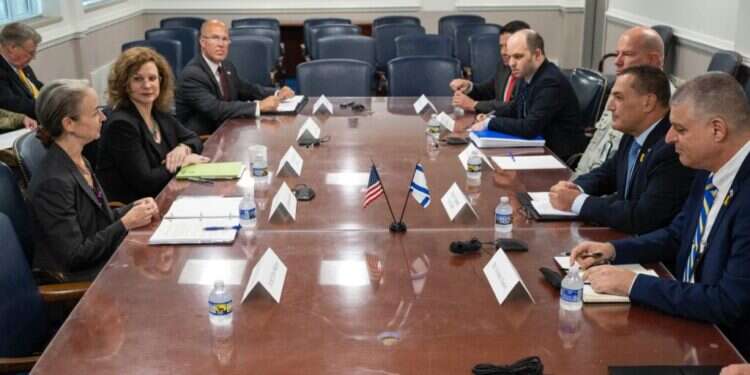 צמרת משרד הביטחון מתארחת בוושינגטון, צילום: אגף דוברות וקשרי ציבור במשרד הביטחון צמרת משרד הביטחון מתארחת בוושינגטון