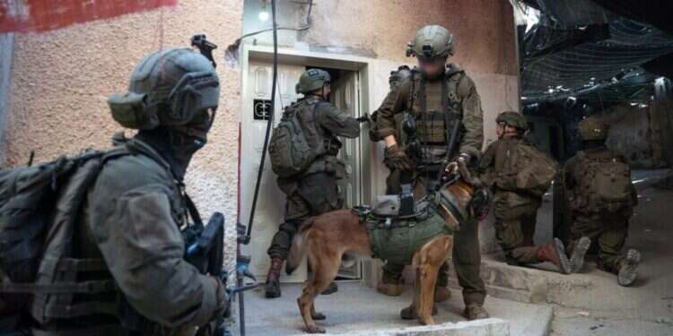 הלוחמים במבצע בג'נין. צילום: דובר צה המבצע בג'נין: 14 מחבלים חוסלו, 25 נעצרו ועשרות מטענים נוטרלו