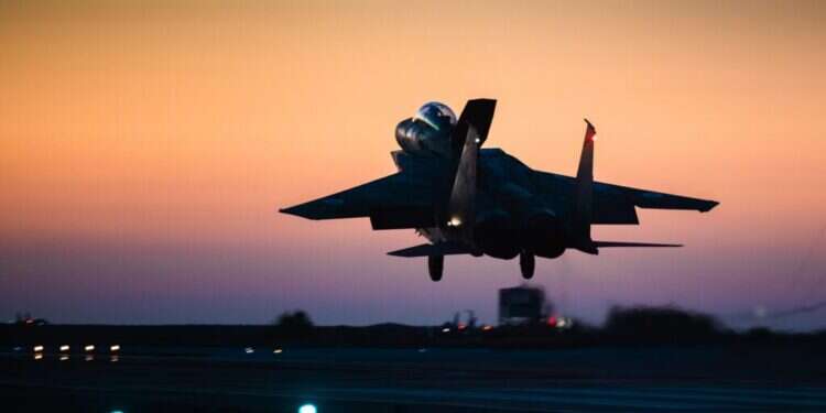 מטוס F-15I של חיל האוויר. צילום: דובר צה "תחושת גאווה ענקית": מפקד הטייסת שחיסלה את נסראללה מדבר