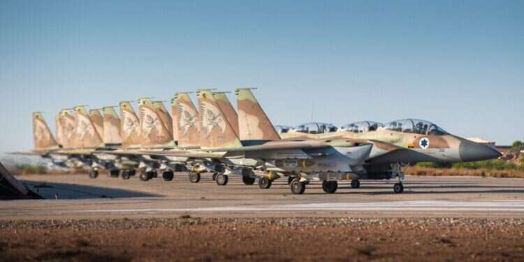 מטוסי F-15I של חיל האוויר. צילום: דובר צה "תחושת גאווה ענקית": מפקד הטייסת שחיסלה את נסראללה מדבר