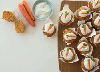 מאפינס גזר. צילום: אפרת ליכטנשטט