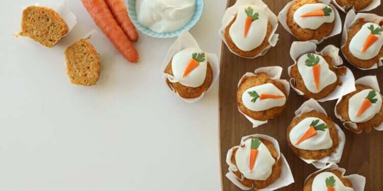 מאפינס גזר. צילום: אפרת ליכטנשטט