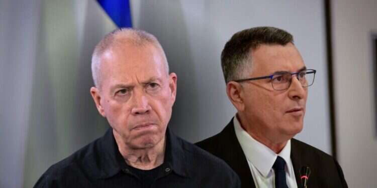 גדעון סער ויואב גלנט. צילום: חיים גולדברג, אבשלום ששוני - פלאש 90 בכירים בליכוד: פיטורי גלנט מתקרבים – סער יחליף אותו