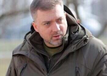 שר ההגנה האוקראיני לשעבר, אנדריי זגורודניוק. צילום מסך מיוטיוב