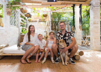 משפחת נגב, שכונה י"א, באר־שבע. צילום: לירון מולדובן