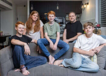 משפחת לשם. צילום: אבישג שאר ישוב