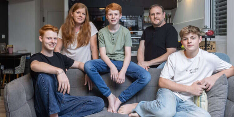 משפחת לשם. צילום: אבישג שאר ישוב