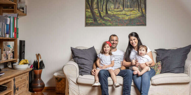 משפחת  רוזנר, בית חורון. צילום: אבישג שאר־ישוב משפחת רוזנר, בית חורון. צילום: אבישג שאר־ישוב