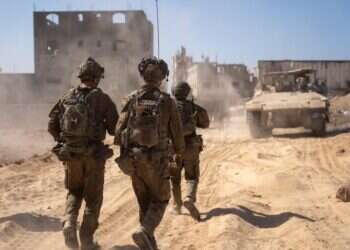 המחבלים לומדים את תנועות הצבא. חיילים בג'באליה. צילום: דובר צה"ל