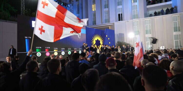 ארה"ב ואירופה קוראות לחקירה בעקבות דיווחים על זיופים בבחירות בגיאורגיה