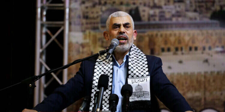 יחיא סינוואר. צילום: Abed Rahim Khatib/Flash90  יחיא סינוואר. צילום: Abed Rahim Khatib/Flash90