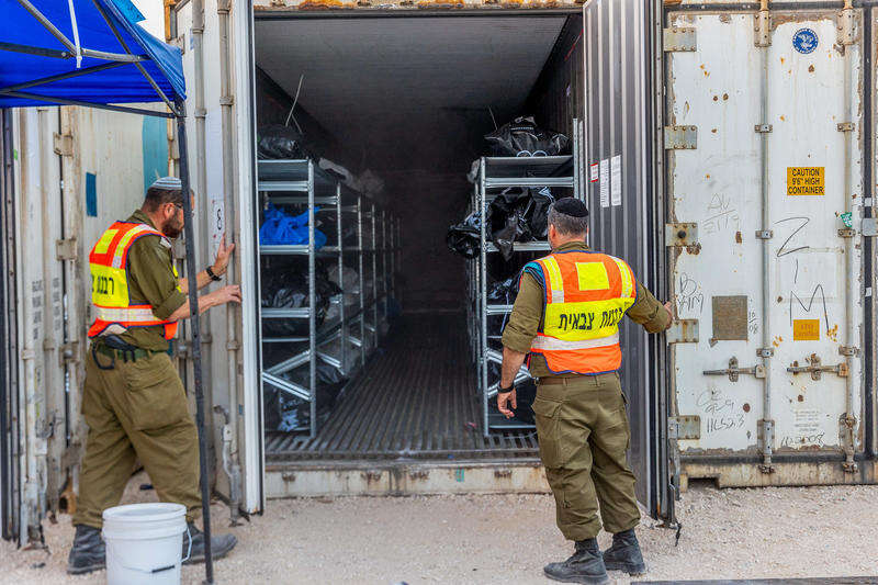 "שורה זה מקום קדוש. כשנכנס חלל לזיהוי, זה כמו עבודת הכוהן הגדול ביום כיפור". מחנה שורה, לפני שנה. צילום: יוסי אלוני - פלאש 90