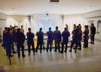 ביקור חיילים במרכז מורשת גוש עציון. צילום: ארכיון גוש עציון