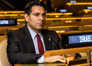 דני דנון באו"ם. צילום: אוהד קב