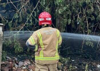הציתה דירה, חיכתה שהכבאים יגיעו ושפכה עליהם חומר דליק