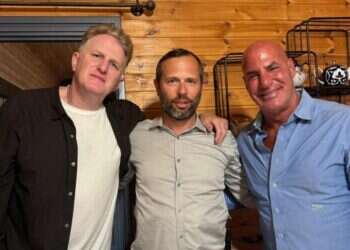 מייקל רפפורט וסיד רוזנברג הגיעו לסיור ביו״ש ובבנימין, צילום: מוא"ז מטה בנימין