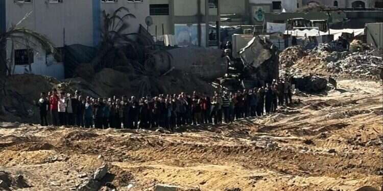 עזתים מתפנים מצפון הרצועה, אוקטובר 24'. צילום: דובר צה חמאס מפגין סימני שבירה: עשרות אלפי עזתים מתפנים דרומה