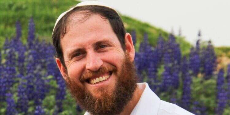 הרב אבי גולדברג ז הרב אבי גולדברג ז"ל. צילום: ללא קרדיט