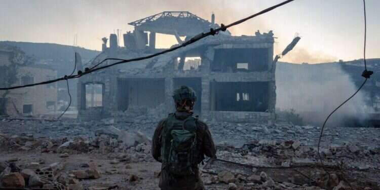 חיילי גדוד ההנדסה בלבנון. צילום: דובר צה "אנחנו מנצחים בשטח בצורה חד משמעית": המילואימניקים בלבנון חזקים מתמיד