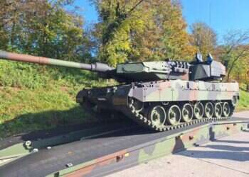 מעיל רוח בגרמניה: טנק הלאופרד הראשון עם מערכת ההגנה הישראלית