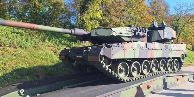 מעיל רוח בגרמניה: טנק הלאופרד הראשון עם מערכת ההגנה הישראלית