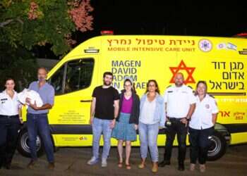 התינוקת שנולדה באמבולנס שנתרם לזכר חלל המלחמה, ונקראה על שמו